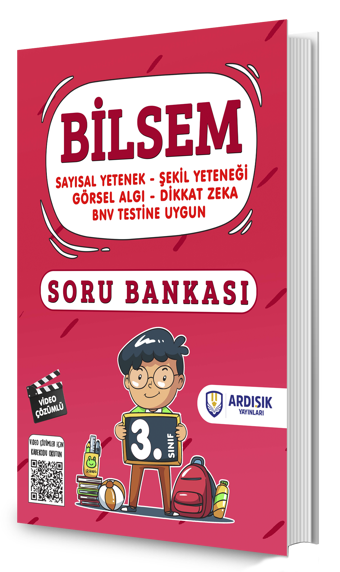 Ardışık Yayınları 3. Sınıf Bilsem Soru Bankası Tamamı Video Çözümlü - Ardışık Yayıncılık