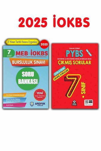 Ardışık Yayınları 2025 7. Sınıf Bursluluk Soru Bankası ve Son 5 Yıl Çıkmış Sorular Seti - Örnek Akademi Yayınları