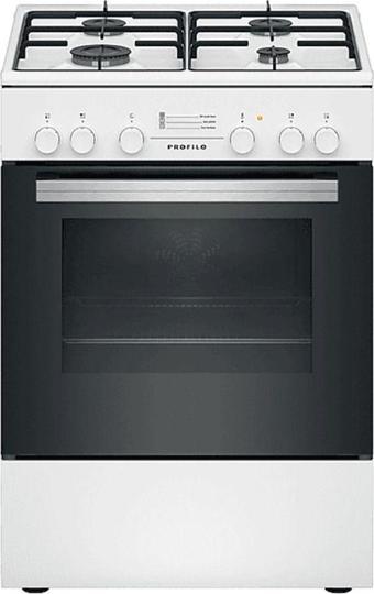 Profilo F0TSR13DBD Gazlı Elektrikli Beyaz Solo Fırın