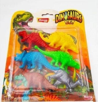 HEROES TOYS 6 LI DİNAZOR SETİ