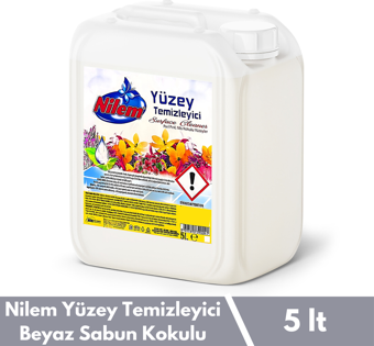 Beyaz Sabun Kokulu Yüzey Temizleyici 5 L