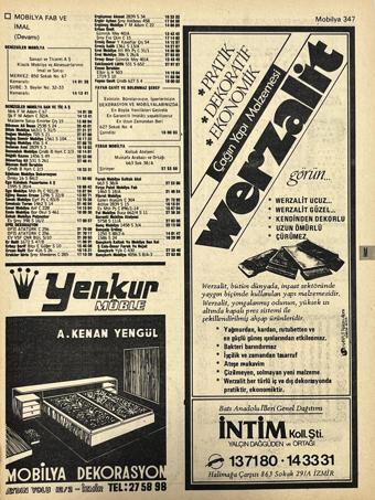 İzmir 1982-1983 Meslek Reklam İlanı Efemera S347