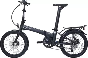 2025 DAHON UNIO E20 ELEKTRİKLİ KATLANIR BİSİKLET SİYAH