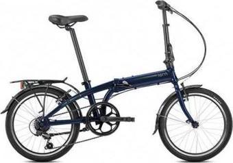 TERN LINK A7 KATLANIR BİSİKLET PARLAK LACİVERT-GRİ