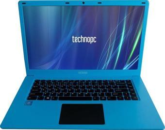 Technopc Tı15n33 15.6 Hd Ekran N3350e 4 Gb Ram 128 Gb +240gb Ssd Freedos Mavi Dizüstü Bilgisayar