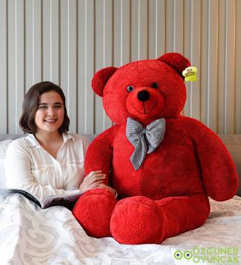 Özgüner Oyuncak Dev Büyük Peluş Ayıcık 170 Cm Hediyelik Ayı (%100 Yerli)