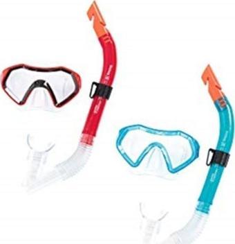 BESTWAY Kırmızı Sparkling Sea Maske Ve Şnorkel Set