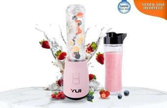 M19 500w Kişisel Smoothie Blender Pembe 1 Adet Yedek Şişe