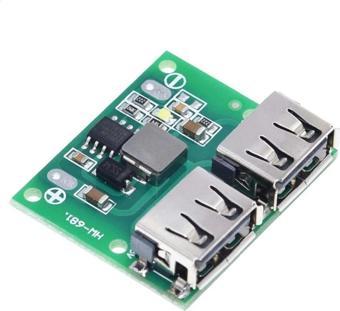 Çift USB Çıkışı 9V 12V 24V TO 5V 3A DC-DC Step Down Şarj Modülü