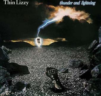 Universal Thin Lizzy Thunder And Lightning Plak - Thin Lizzy