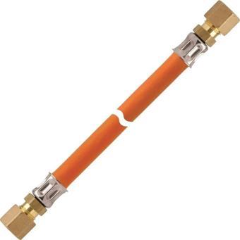 GOK CF8(RVS8)-CF8(RVS8) 80cm Bakır Boru Bağlantılı 10 Bar Tekne Gaz Hortumu