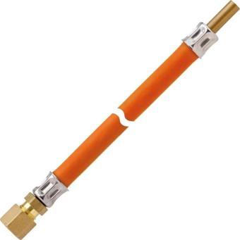 GOK CF8(RVS8)-PS8(RST8) 100cm Bakır Boru Bağlantılı 10 Bar Tekne Gaz Hortumu