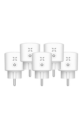 Xenon Smart 5'li Akım Korumalı Telefonla Kontrol Wi-Fi Bluetooth Zaman Ayarlı Akıllı Priz Ateşe Dayanıklı X7013