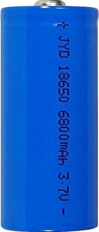 Jyd 6800 mAh 3.7 V 18650 Li-Ion Şarj Edilebilir Pil