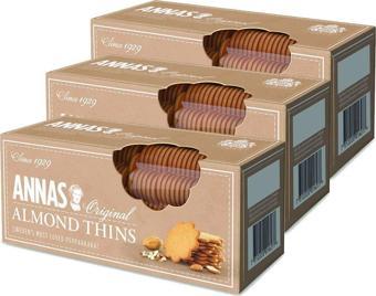 Annas Almond Thins 150 G x 3 
