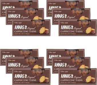 ANNAS CAPPUCCINO THINS 150GR. X 12 ADET
