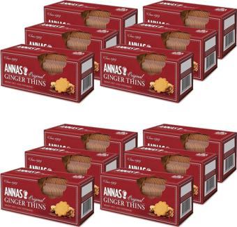 ANNAS GINGER THINS 150GR. X 12 ADET