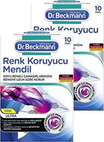 DR BECKMANN RENK KORUYUCU MENDİL 10LU ULTRA X 2 ADET