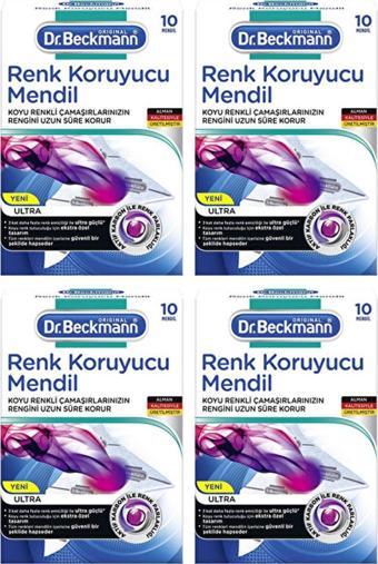 DR BECKMANN RENK KORUYUCU MENDİL 10LU ULTRA X 4 ADET