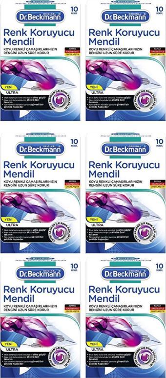 DR BECKMANN RENK KORUYUCU MENDİL 10LU ULTRA X 6 ADET