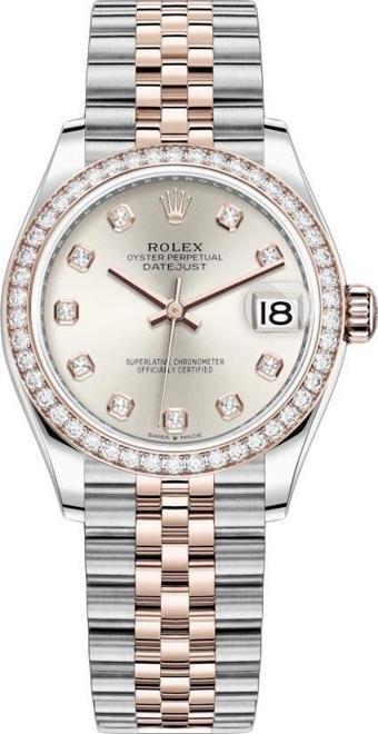 Rolex Datejust 31mm Jubile Kordon Pırlantalı Kadın Kol Saati 278381RBR