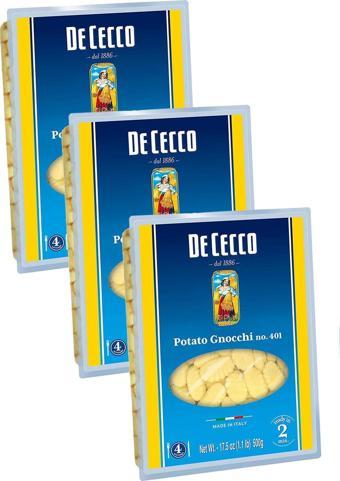 De Cecco Gnocchi Di Patate 500 G X 3 Adet