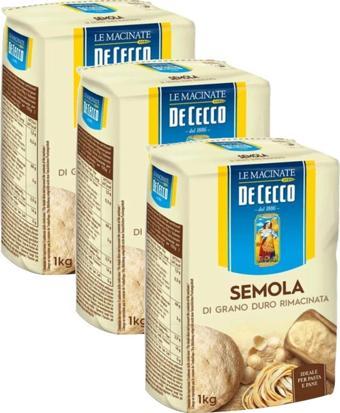 De Cecco Semolina - Durum Buğdayı Unu X 3 ADET