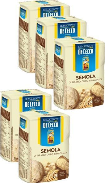 De Cecco Semolina - Durum Buğdayı Unu X 5 ADET