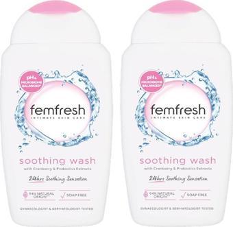 FEMFRESH NEMLENDİRİCİ DIŞ GENİTAL BÖLGE YIKAMA JELİ   X 2 ADET