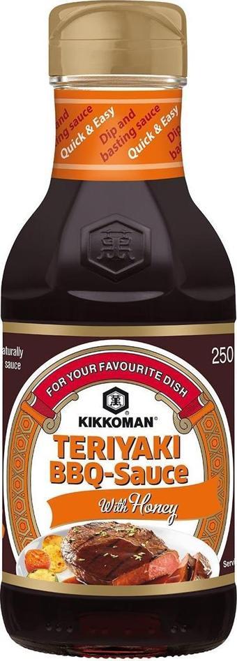 Kikkoman Teriyaki Bbq Honey 250 ML