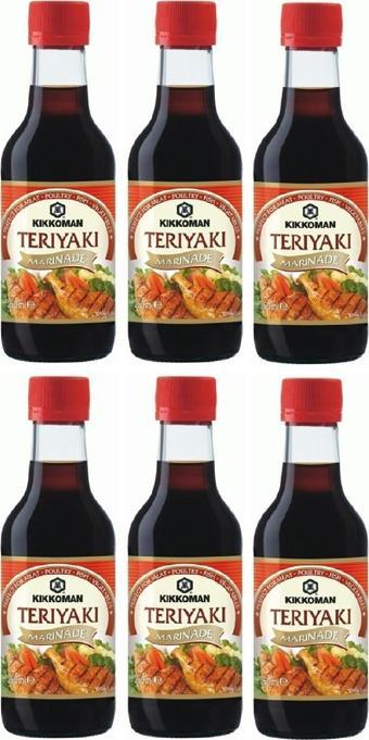 KIKKOMAN  TERİYAKİ MARİNE SOS 250 ML X 6 ADET