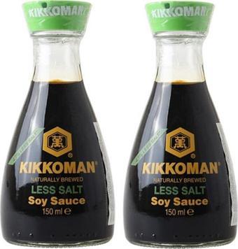 KIKKOMAN DİSPENSER AZ TUZLU SOYA SOSU 150 ML X 2 ADET