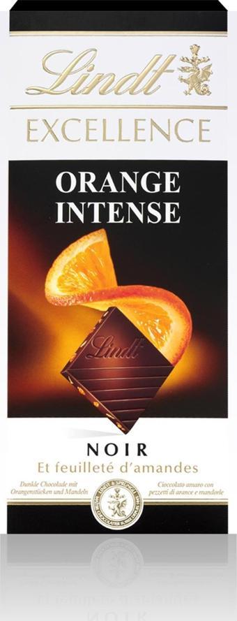 Lindt Excellence Dark Orange 100 G