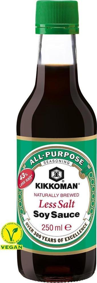 Kikkoman Less Salt Soy Sauce 250 ML