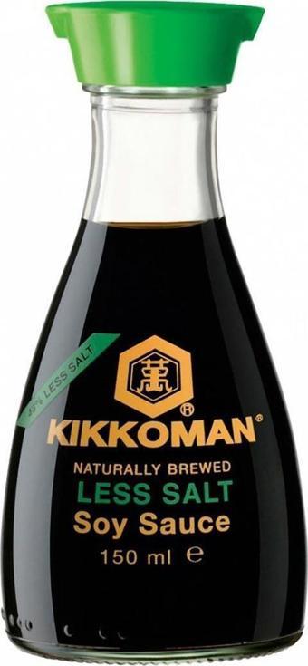 Kikkoman Less Salt Soy Sauce İkonik Şişe 150 ML