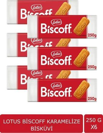 Lotus Biscoff 250 G x 6 