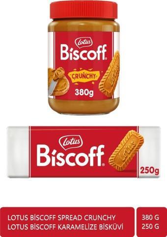 Lotus Biscoff 250gr  + Lotus Biscoff Spread Crunchy 380 gr