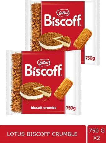 LOTUS BISCOFF CRUMBLE 750GR. X 2 ADET