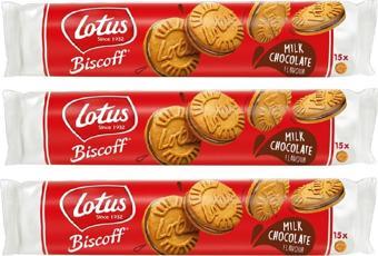 LOTUS BISCOFF SANDWICH BISCOFF CHOCOLATE 150 GR - ÇİKOLATA KREMALI BİSKÜVİ X 3 ADET