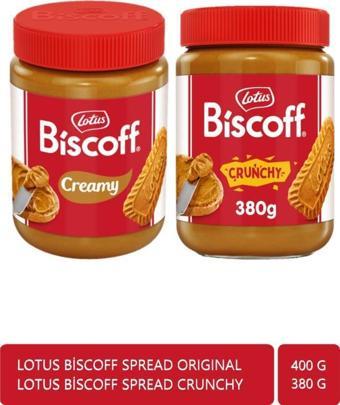 Lotus Biscoff Spread Original 400 Gr + Biscoff Spread Crunchy 380 Gr (ikisi Bir Arada)