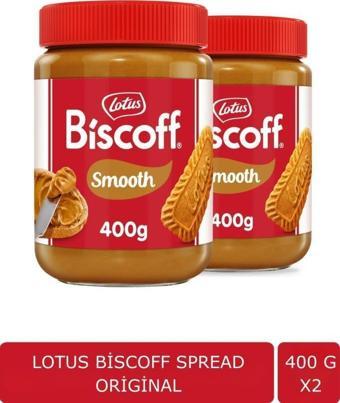 Lotus Biscoff Spread Sürülebilir Bisküvi Kreması Ezmesi 400 Gr x 2 ADET