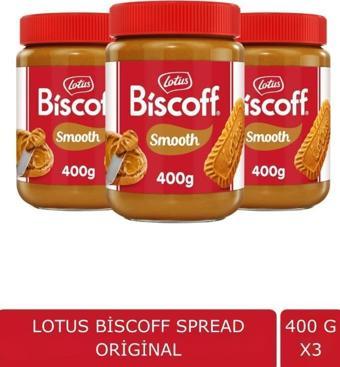 Lotus Biscoff Spread Sürülebilir Bisküvi Kreması Ezmesi 400 Gr x 3ADET