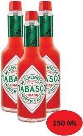 TABASCO  ACI BİBER SOSU 150 ML X 3 ADET