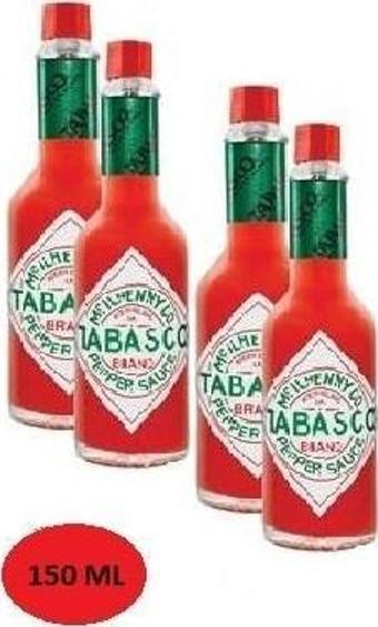 TABASCO  ACI BİBER SOSU 150 ML X 4 ADET