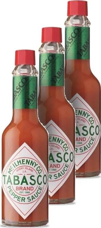 TABASCO  ACI BİBER SOSU 60 ML X 3 ADET