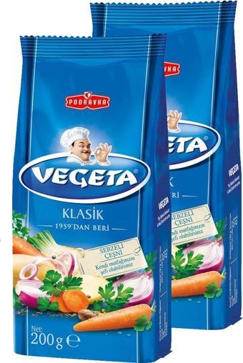 Vegeta Klasik Çeşni 200 G x 2