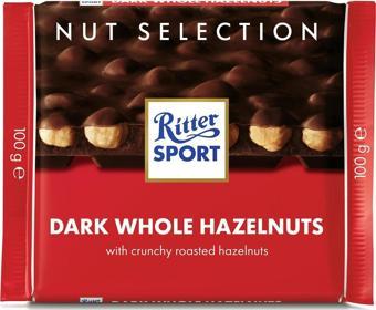 Ritter Dark Whole Hazelnuts 100 G