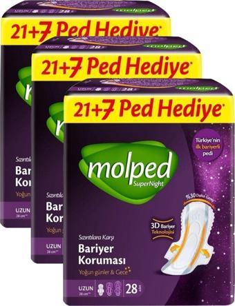 Molped Supernight Uzun Dev Ekonomik Paketi 28'Lix3 Paket