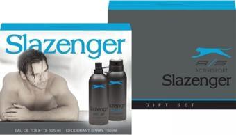 Slazenger Parfüm Mavi 125 Ml. Deodorant Mavi 150 Ml.