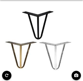 MARTI 15 CM (ALTIN) METAL AYAK